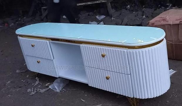 TV Stand With Marble Top