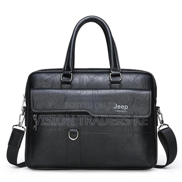 Jeep Buluo Shoulder Laptop Bags - Black