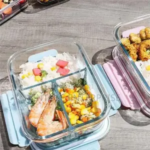 Grid Glass Lunch Box, Lunch Box