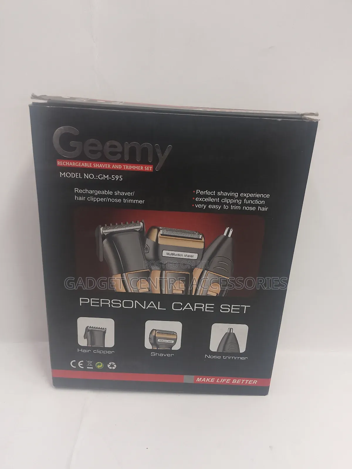 Rechargeable Shaver and Trimmer