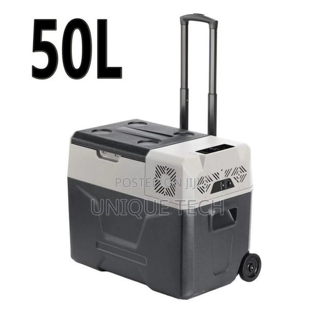 Heavy-Duty 50 L Car Refrigerator Reliable for All Journeys