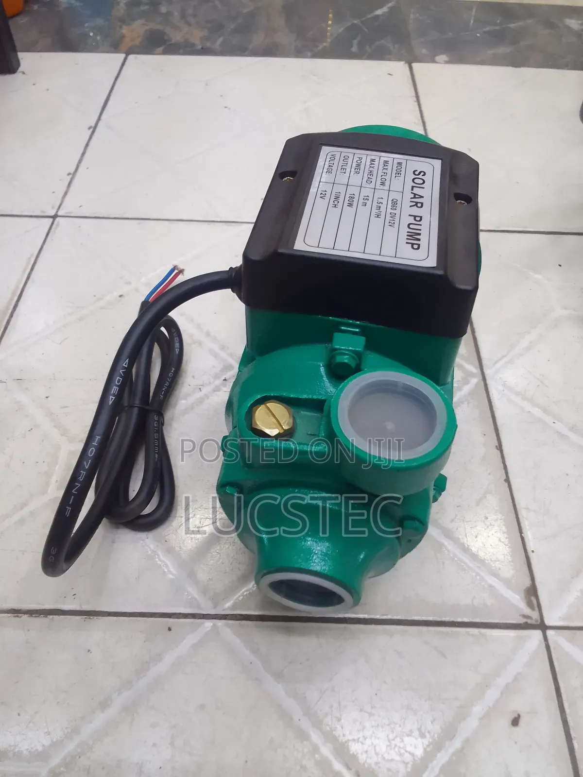Qb60 Dv12v Solar Pump 180w
