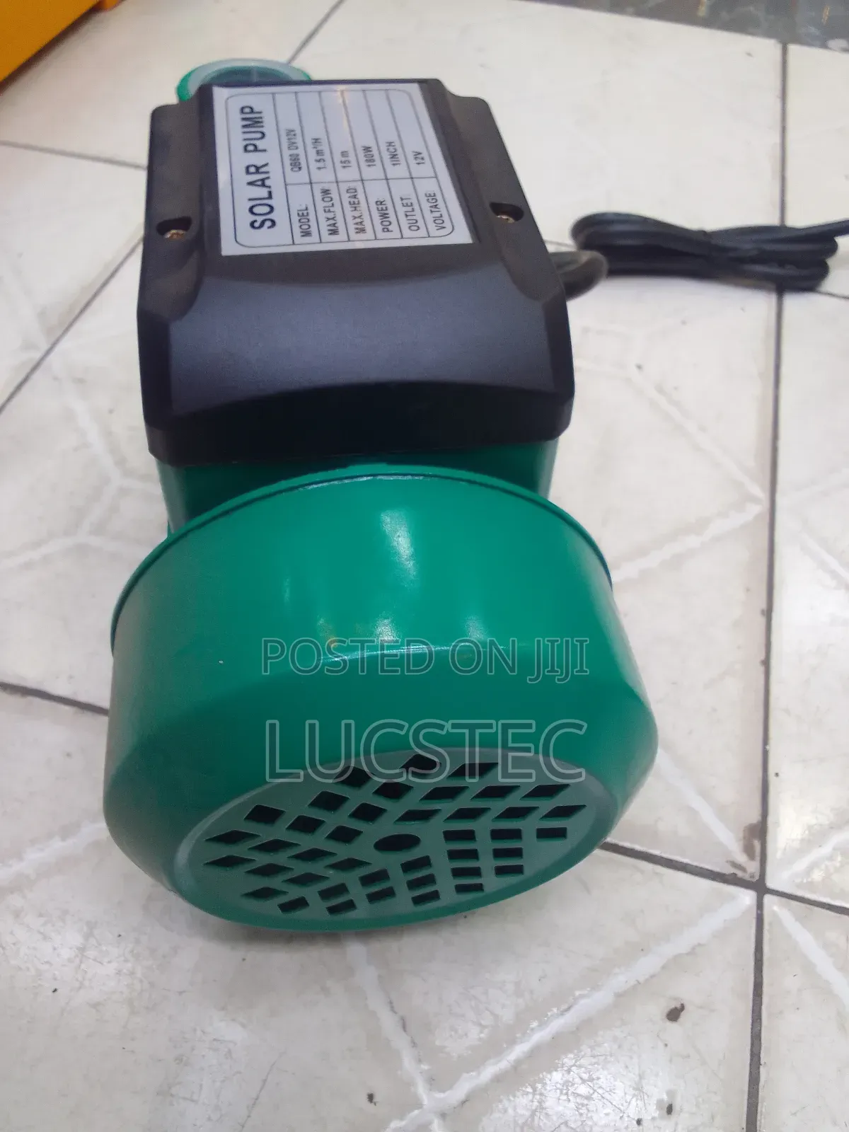 Qb60 Dv12v Solar Pump 180w