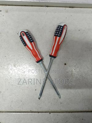 Double Use Screwdriver Removable Hand Tool Flathead Screw - thumbnail 2