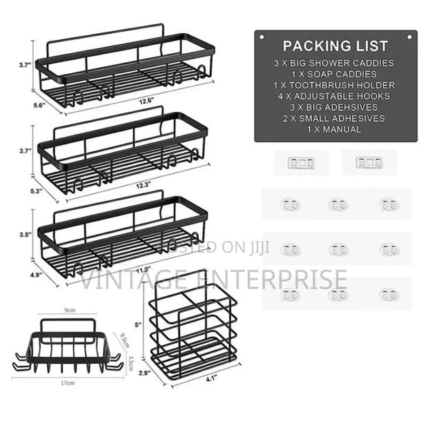 5pcs Set Shower Candy Shelf - thumbnail 2