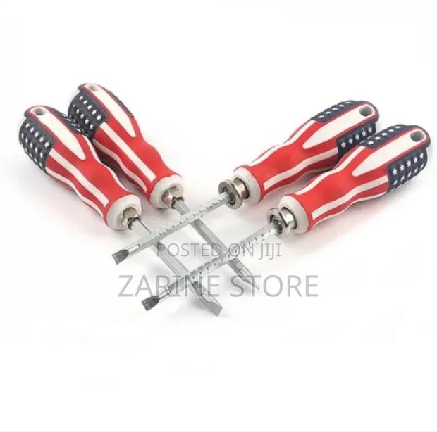Double Sided Screwdriver, Flat Head Star Head Screwdriver - thumbnail 2
