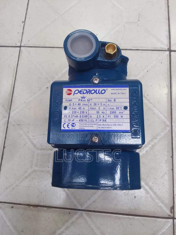 Pedrollo Pkm60 Pump 0.5hp 550w