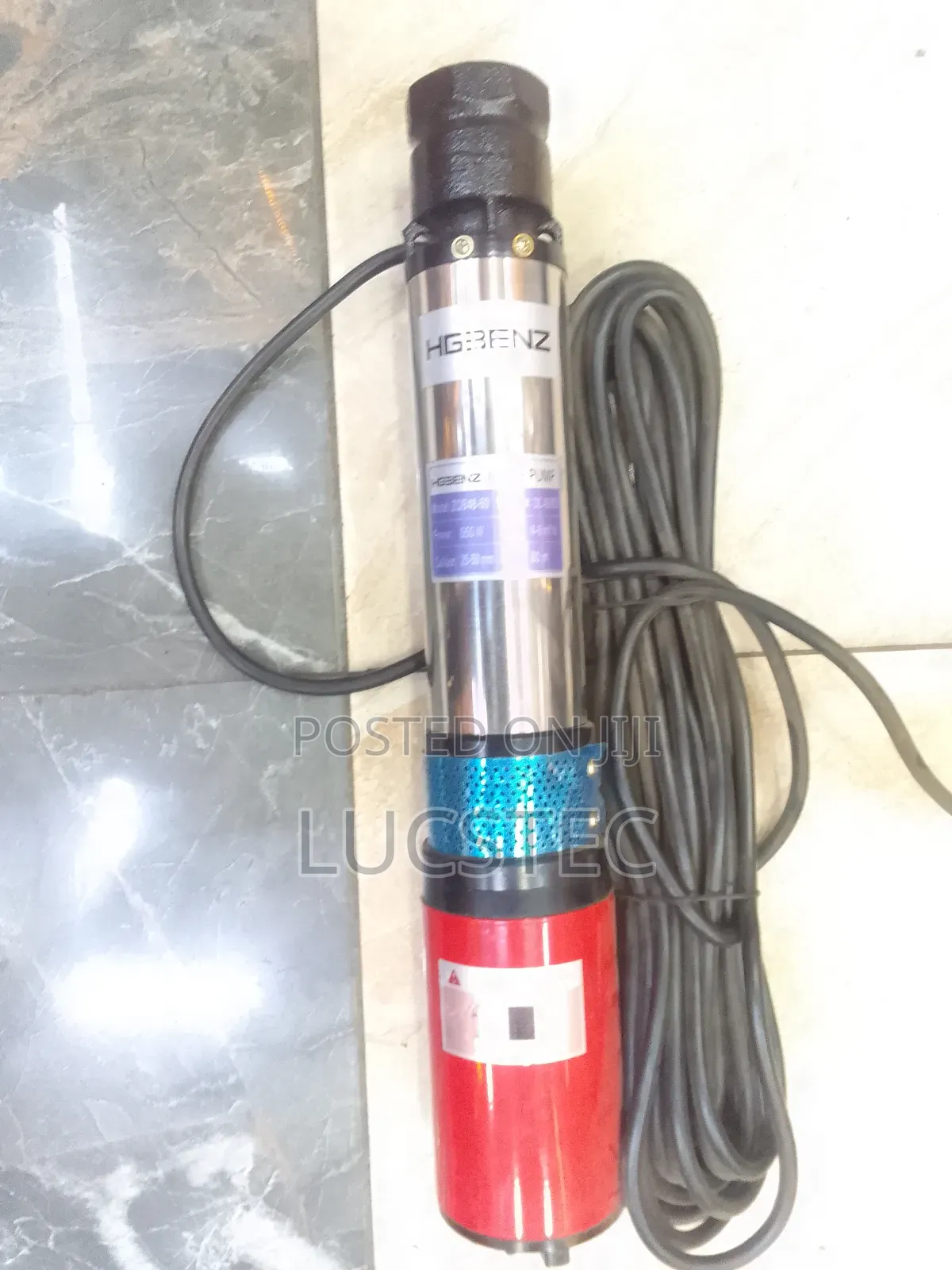 Hgbenz Zqb48-60 Water Pump 550W