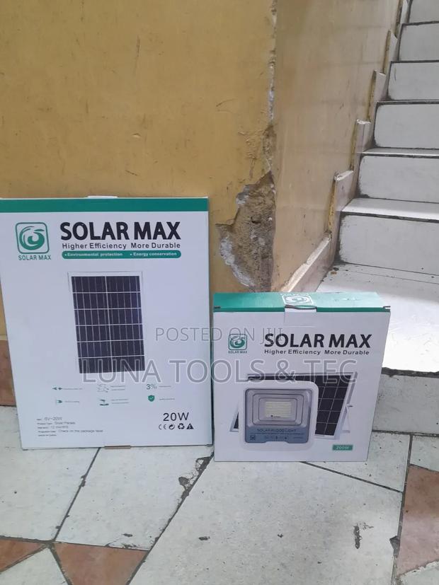 200w Efficiency Solar Flood Lights, 20w Solar Panel.