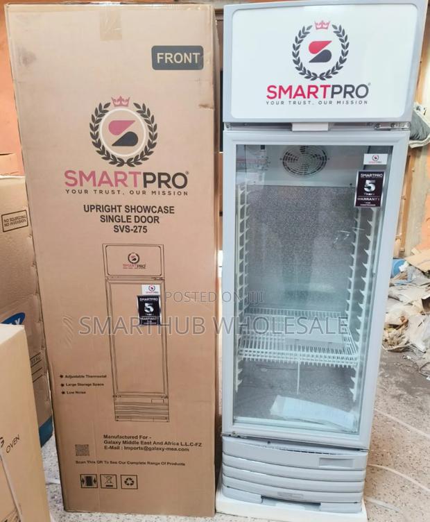 209 Litres Smart Pro Upright Showcase Display Refrigerator