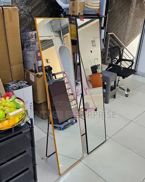 Standing/Dressing Mirrors With Metallic Frame
