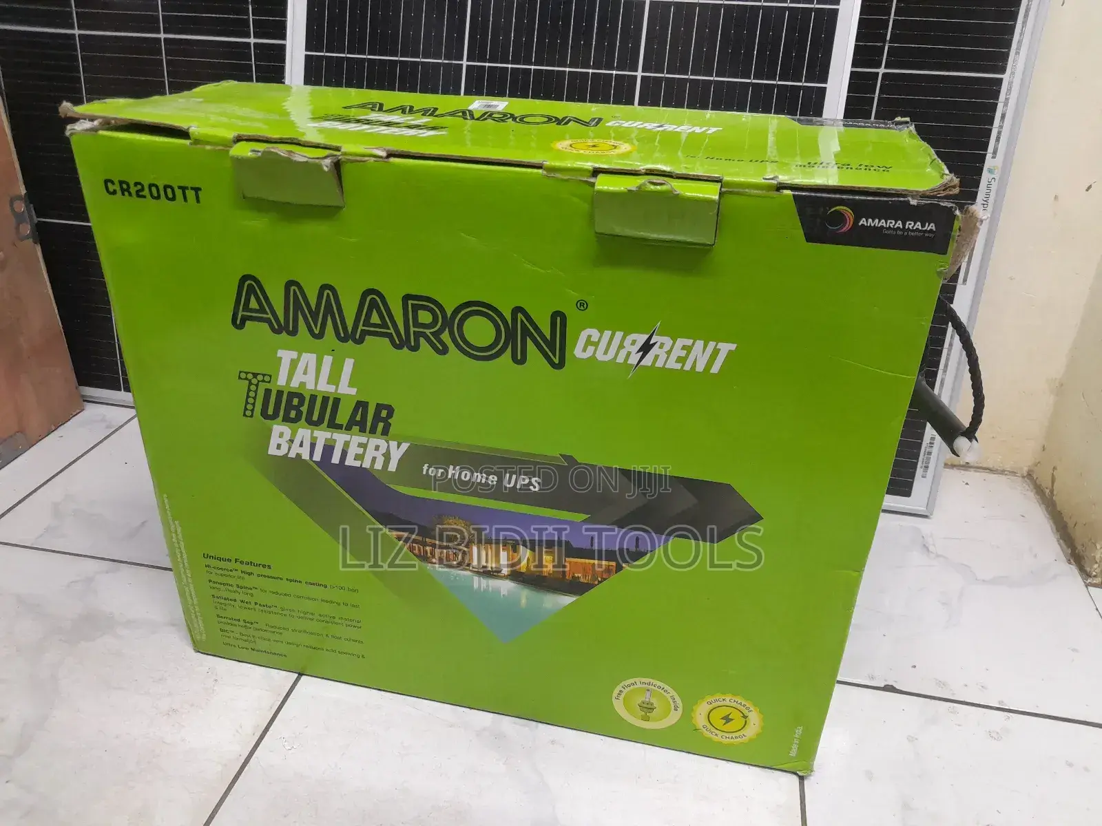 Amaron 200ah Tall Tubular Solar Battery 12V in Nairobi Central Solar