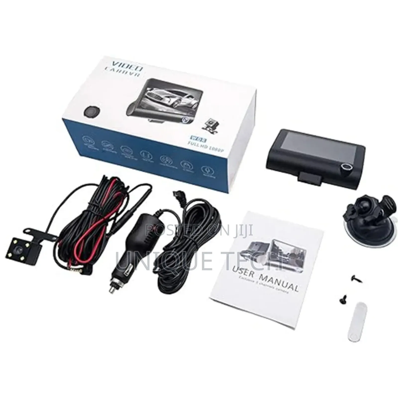 3-in-1 Dashboard Camera: Record, Detect Navigate With Ease