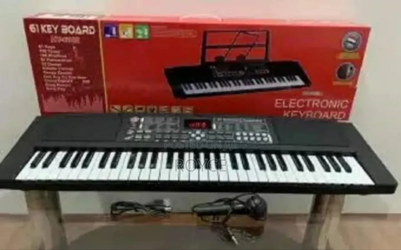 61 Keys Electronic Keyboard