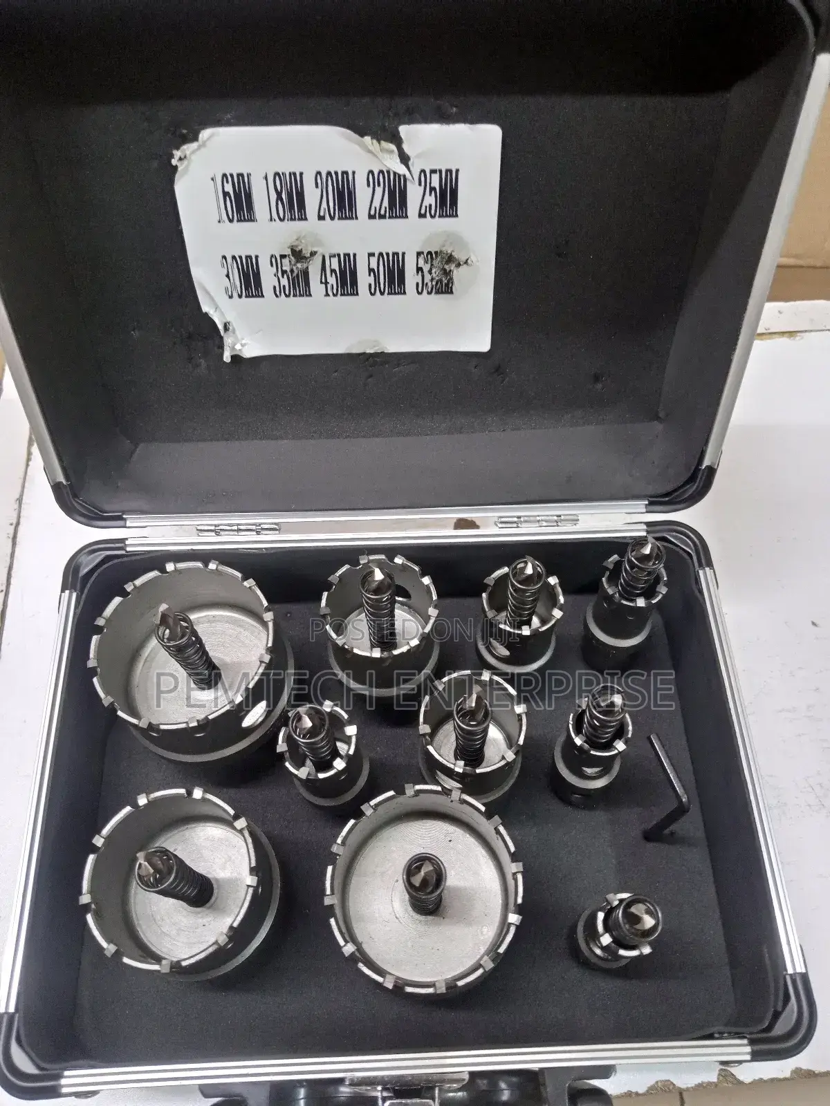 10pcs TCT Carbide Hole Saw Set