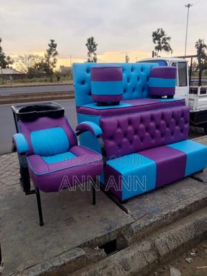 Pedicure Seat 3 Seater and Sink - main view