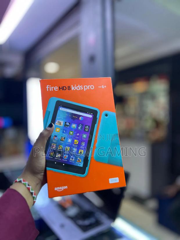 New Amazon Fire HD 8 Kids Pro 32 GB Green - thumbnail 3