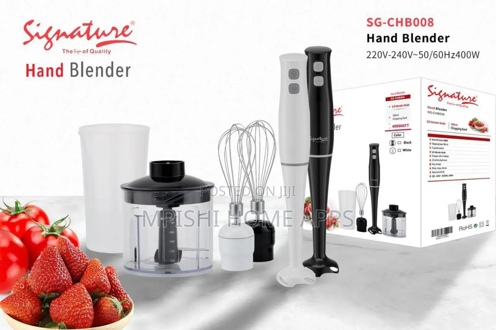 3 in 1 Hand Blender 400w