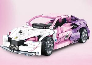 635pcs DIY Ferrari Car Building Blocks
