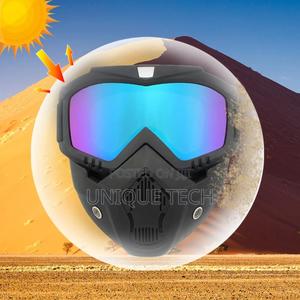 Protective Riding Goggles With Easy-Detach Face Mask - thumbnail 2