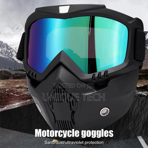 Goggles With Detachable Face Shield for Ultimate Protection