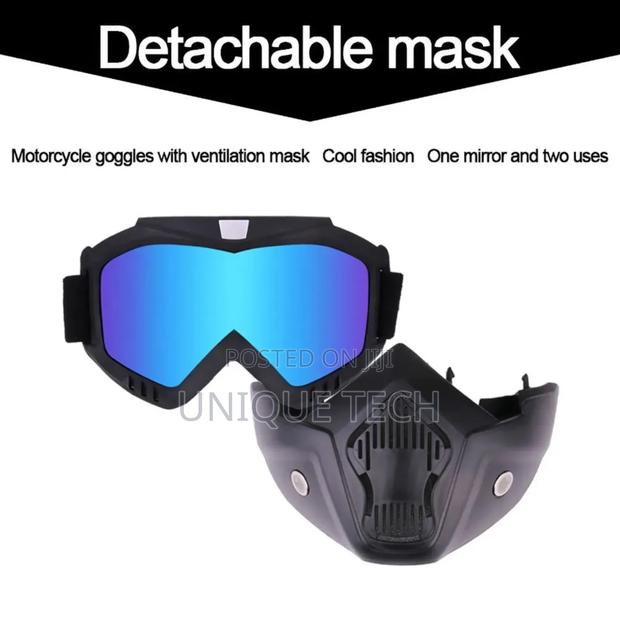 Riding Goggles With Face Mask-the Future of Eye Protection