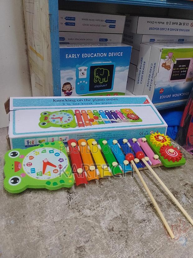Hand Knock Wood Piano Kids Toy Xylophone Music