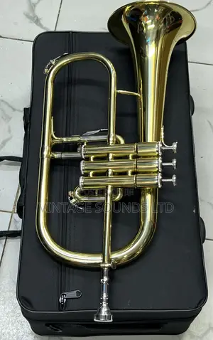 Yamaha Bb Flugel Horn With Free Hard Case+Mouthpiece