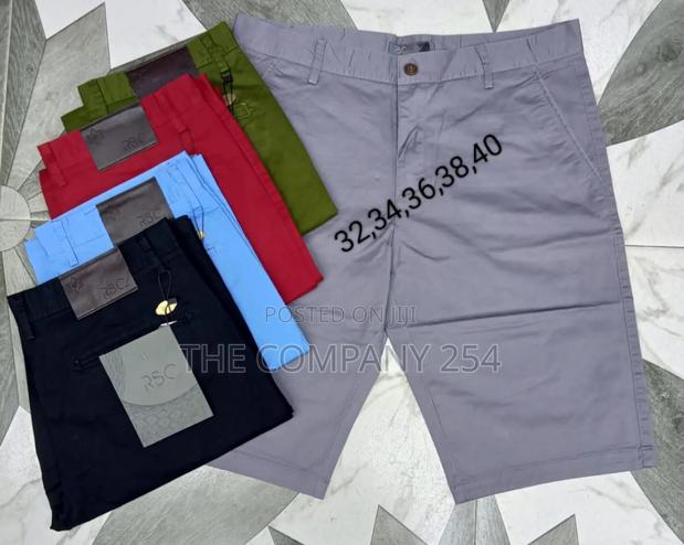 Khaki Soft Hard Shorts All Colours Available - thumbnail 4