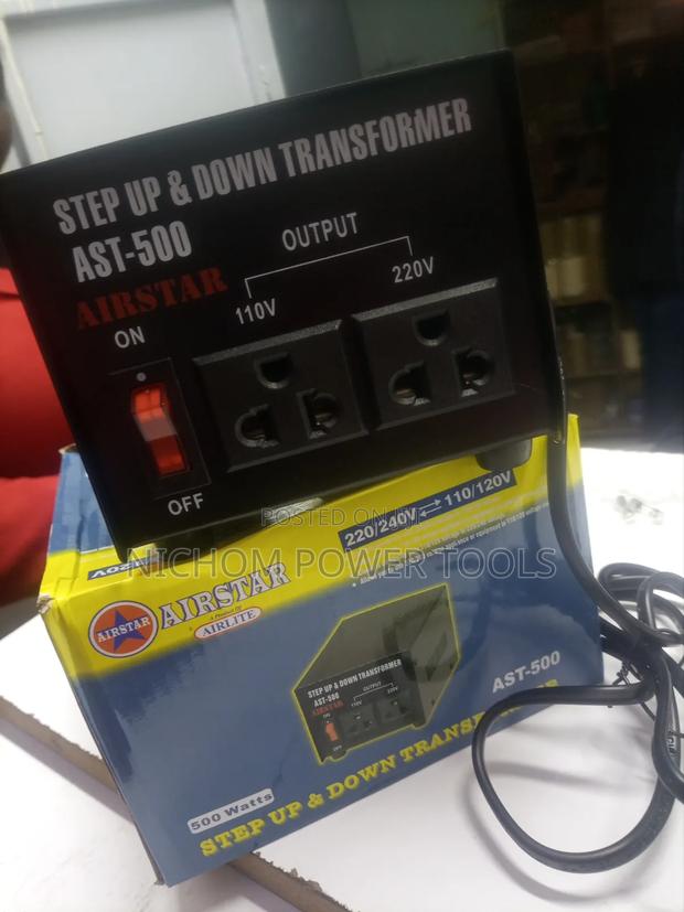 500watts Step Up and Step Down Transformer - main view