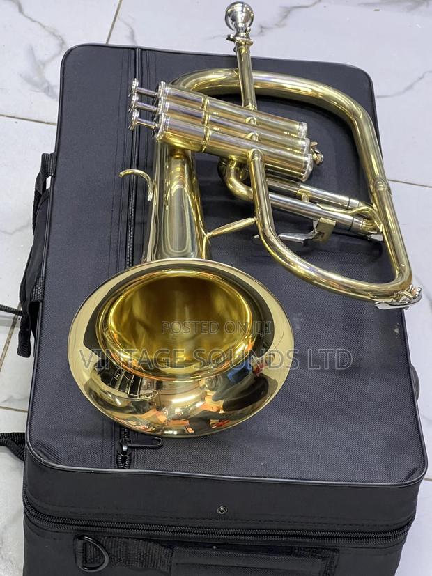 Yamaha Bb Flugel Horn With Accessories - thumbnail 2