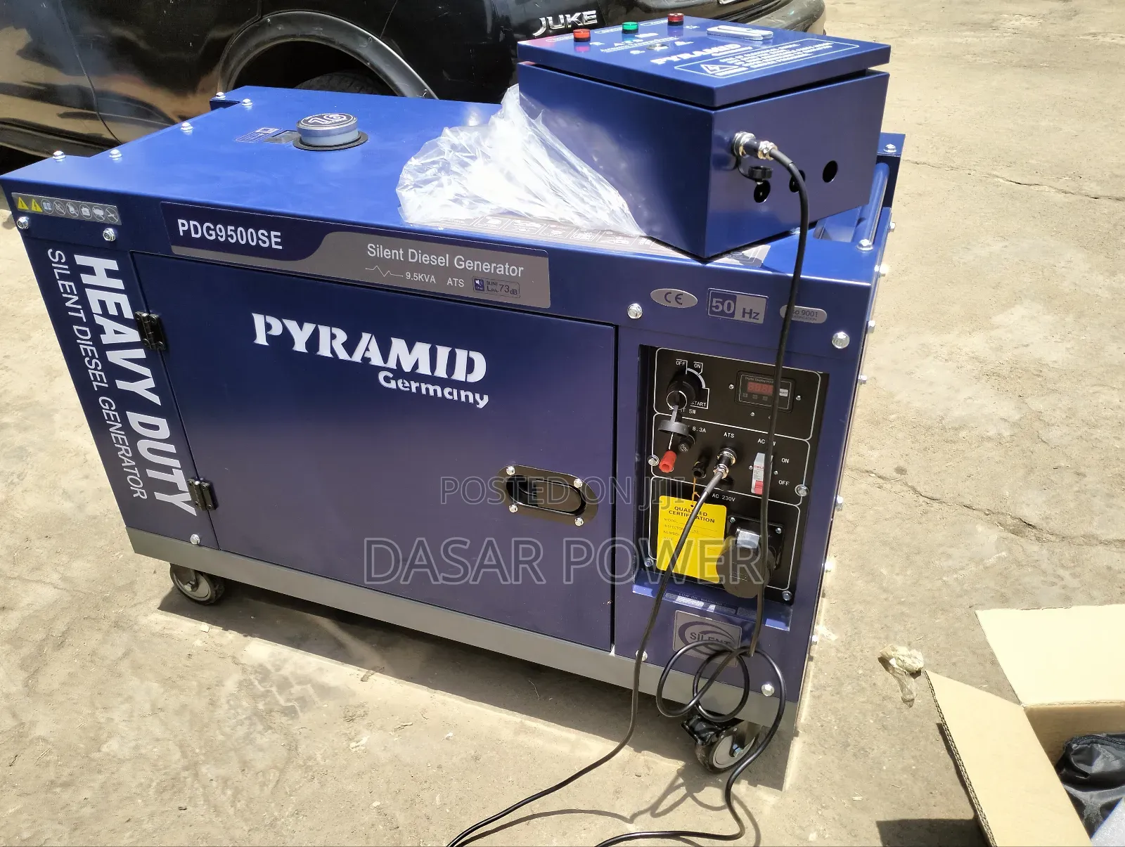 9kva Pyramid Germany Power Generator