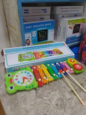 3 in 1 Hand Knock Wood Piano Xylophone