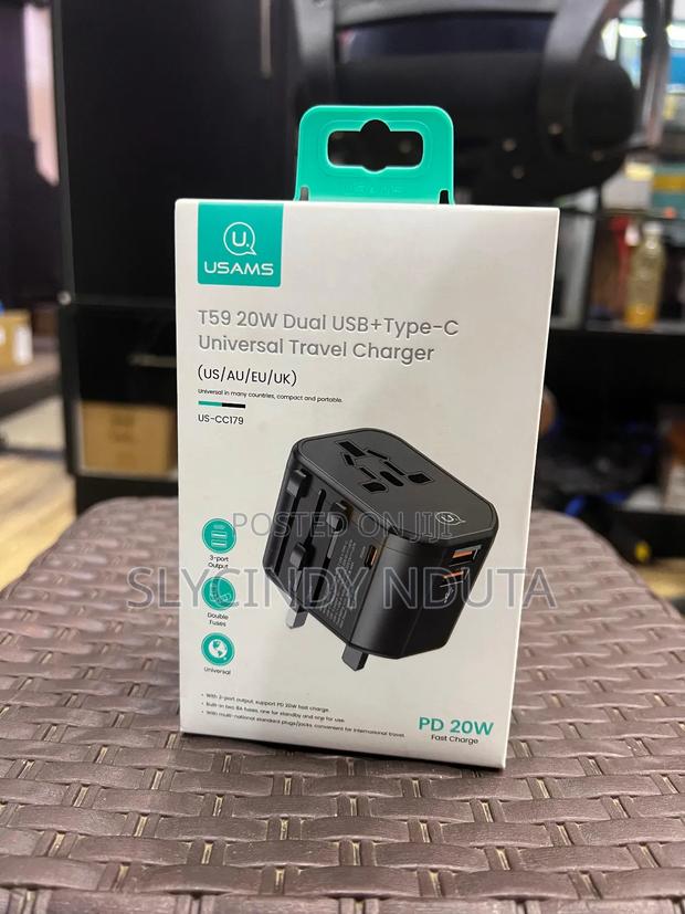 USAMS T59 Universal Travel Adapter Charger