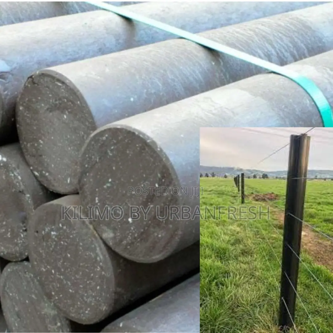 Plastic Poles (5ft Height:3"Diameter:Round) Moq 10pcs