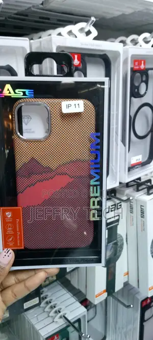 Carbon Fibre Mountains View Print for iPhone 12promax