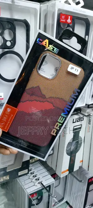 Carbon Fibre Mountains View Print for iPhone 12promax