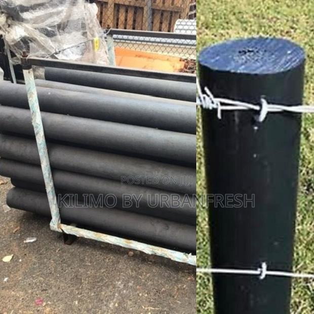 Plastic Poles (6ft Height:3"Diameter:Round) Moq 10pcs - main view