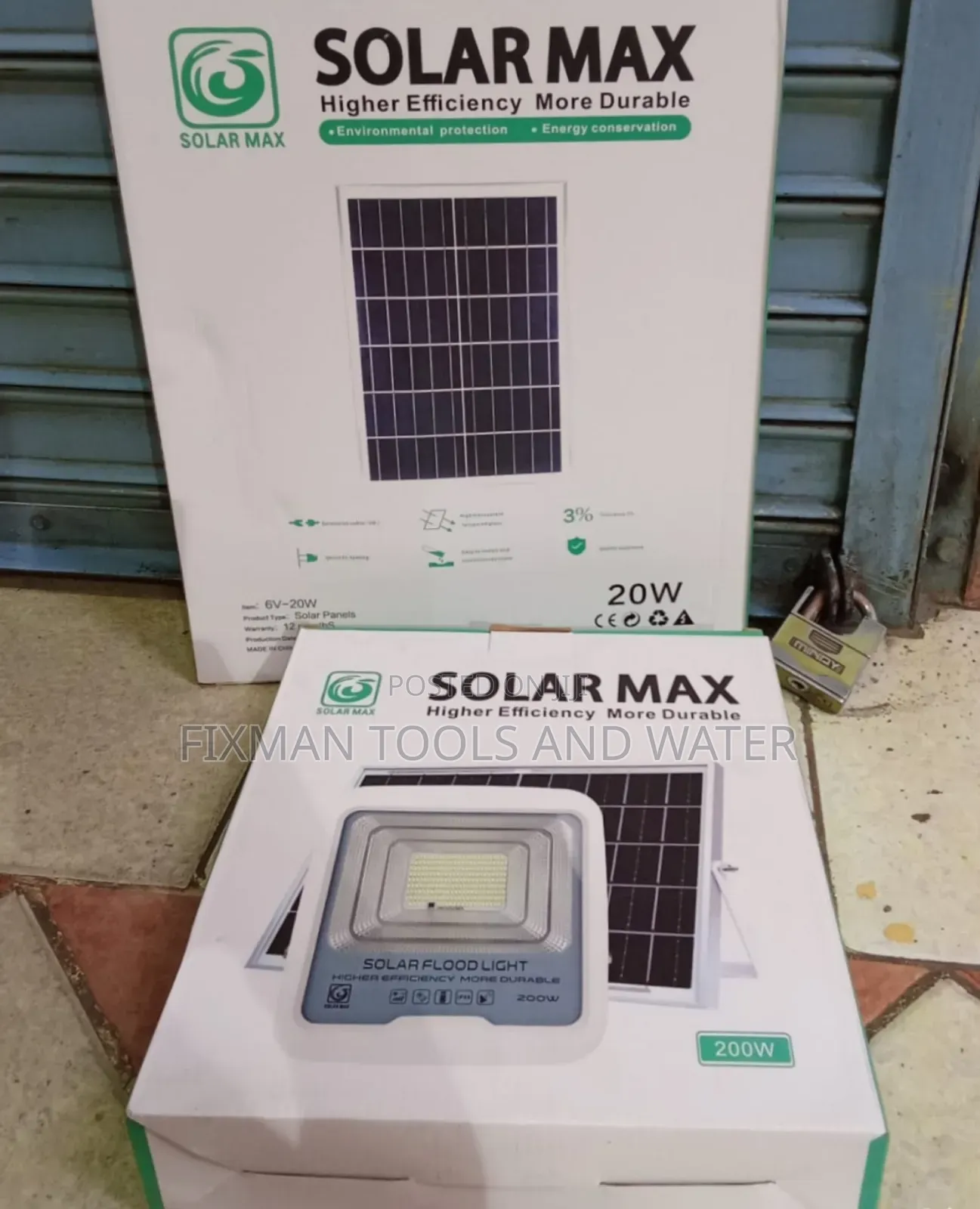 Bright Security Solar Max Solar Lights 200 Watts