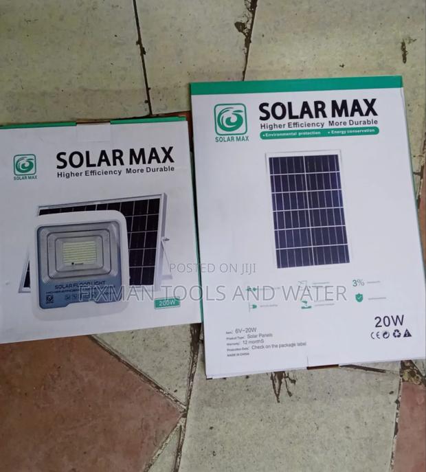 Flood Light Security Solar Max Solar Lights 200 Watts - thumbnail 2