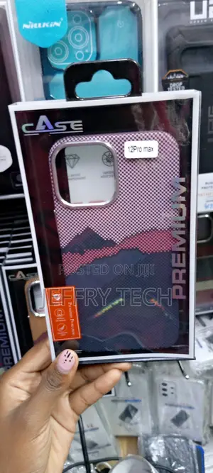 Shockproof Carbon Fibre Patterncover for iPhone 12promax