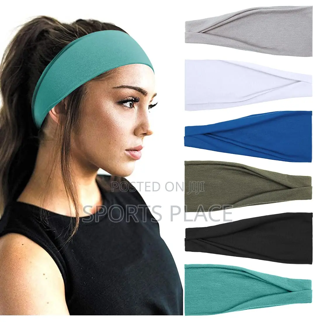 Women Sports Workout Headbands Sweatbands