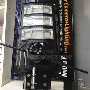 4g Sim Enabled Solar Street Light With CCTV Camera