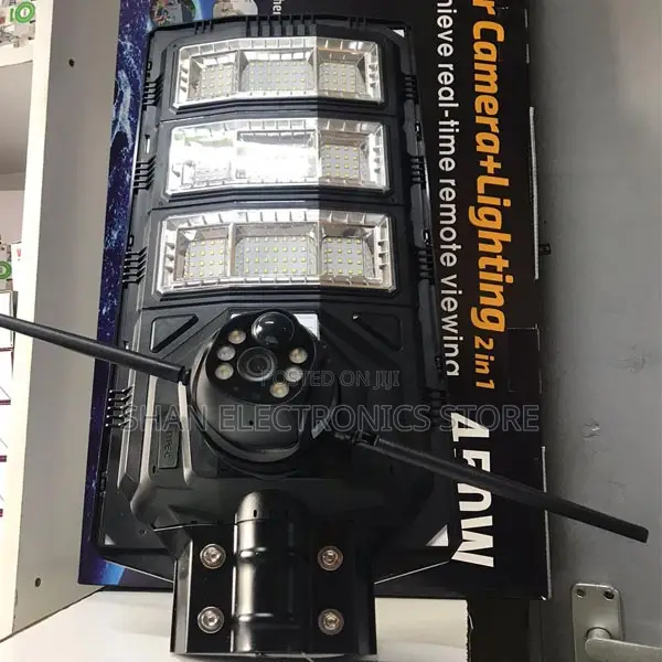 4g Sim Enabled Solar Street Light With CCTV Camera