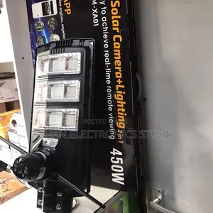 4g PTZ Ai 4mp CCTV Camera All-in-One Integrated Solar Street
