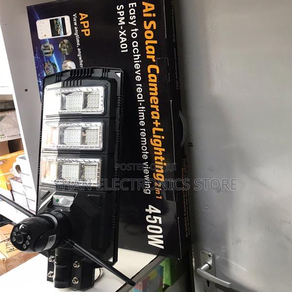Solar Streetlight With 4g PTZ Ai Camera >All-in-One