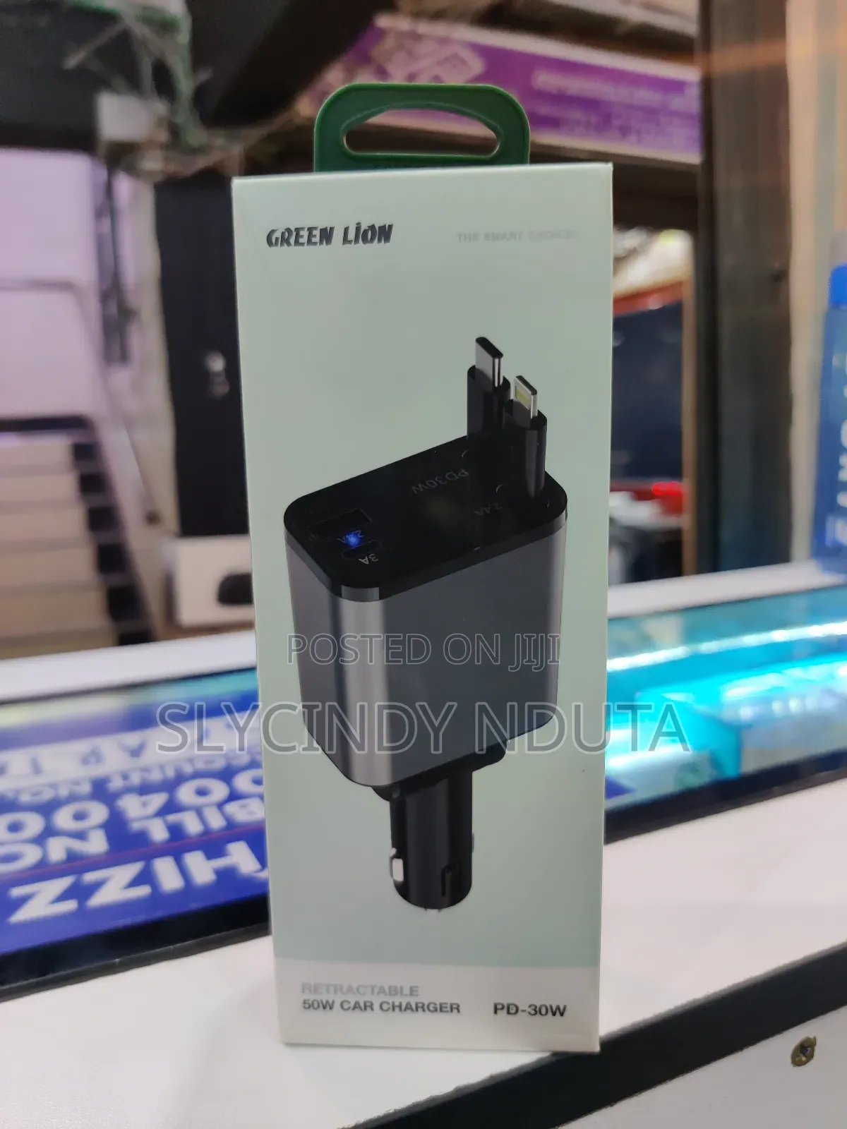 Green Lion 4 in 1 Car Charger