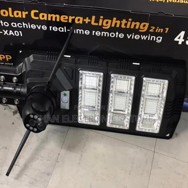 Street Light Lamp With CCTV 4g Camera - 450 Watts - main view