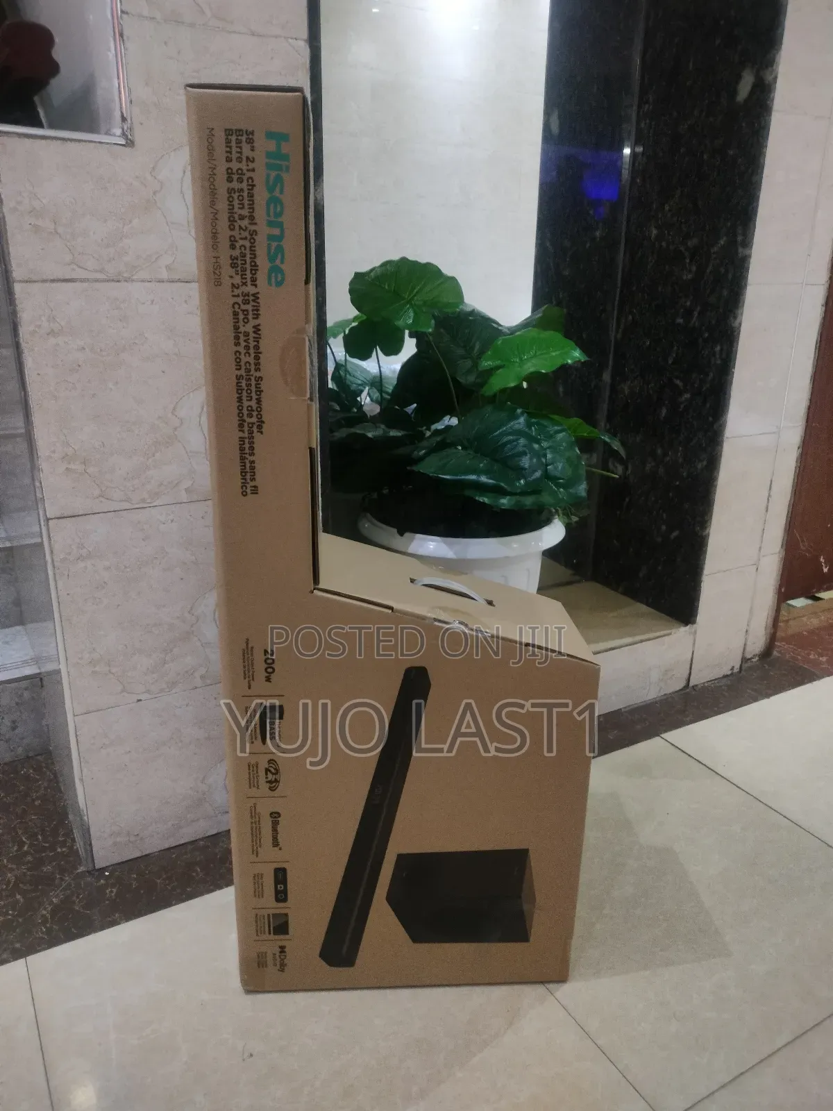 Hisense HS218 200watts 2.1 Ch Soundbar