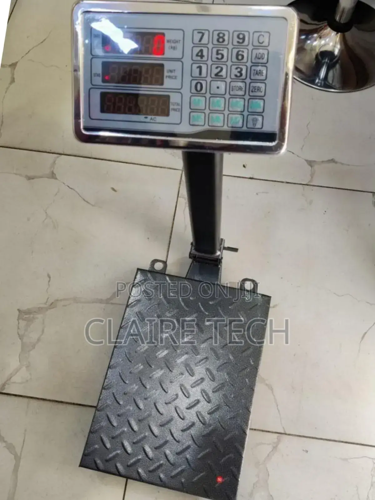 New 150kgs Platform Weight Scale Without Grill Guard
